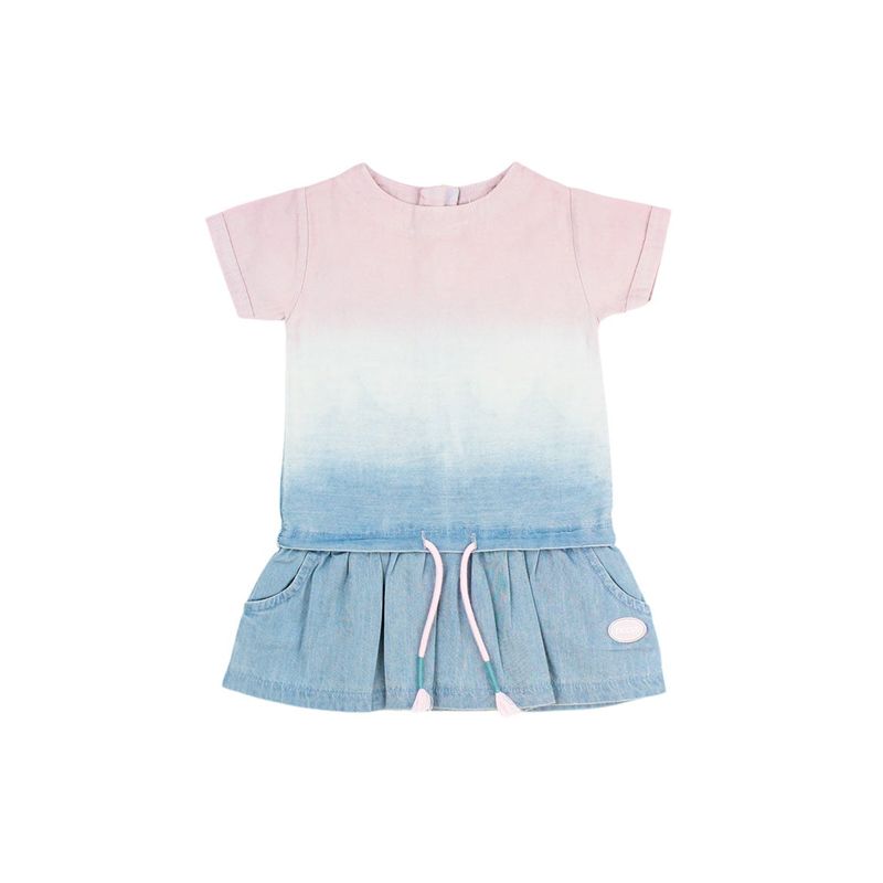 FICCUS - Vestido Bebé Niña Malibu Azul