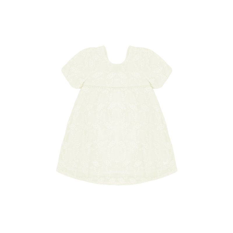 FICCUS - Vestido Bebé Niña Must Have Blanco