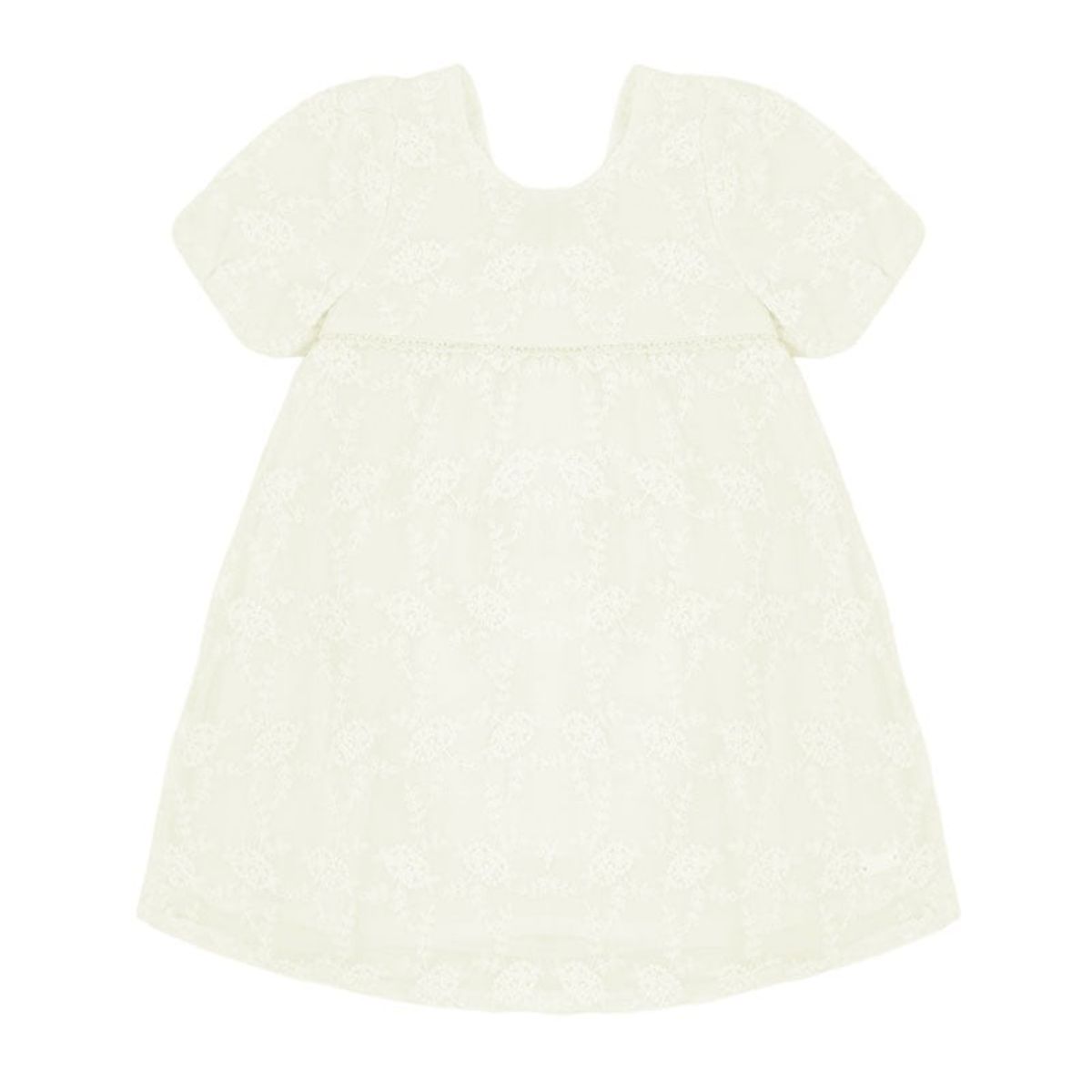 FICCUS - Vestido Bebé Niña Must Have Blanco