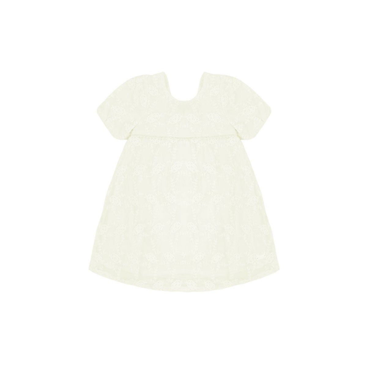 FICCUS - Vestido Bebé Niña Must Have Blanco