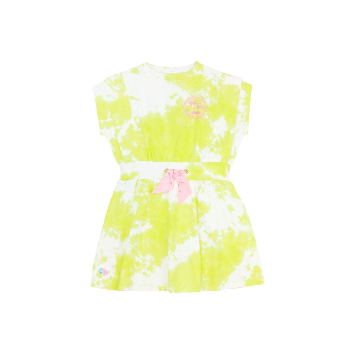 FICCUS - Vestido Kids Niña Malibu Verde Lima