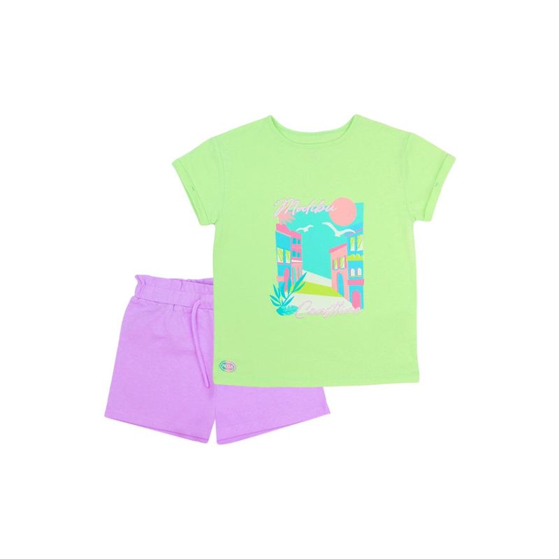 FICCUS - Conjunto Kids Niña Malibu Verde Lima