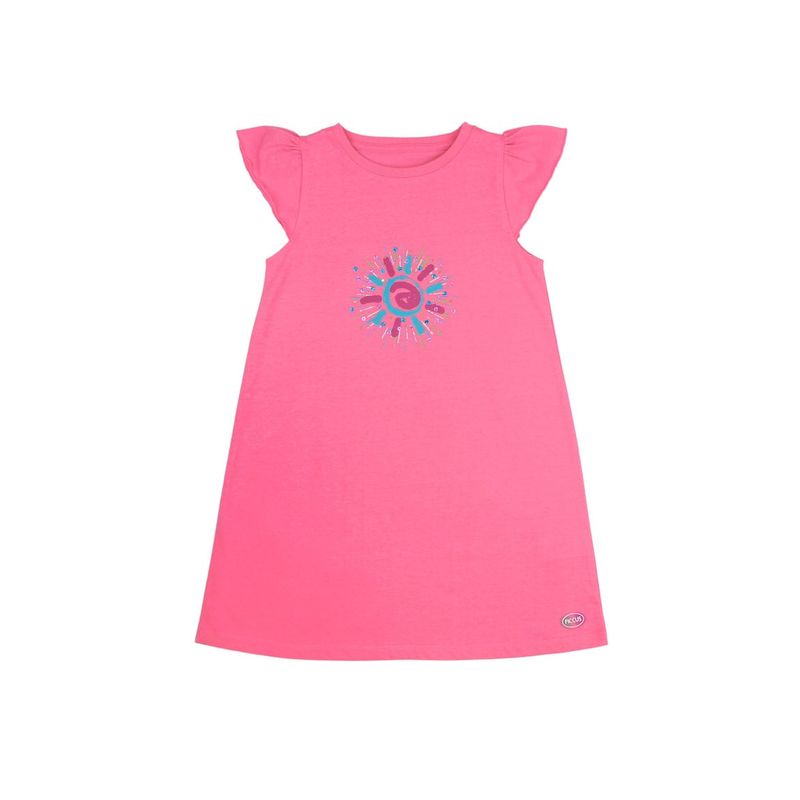 FICCUS - Vestido Kids Niña Malibu Rosa
