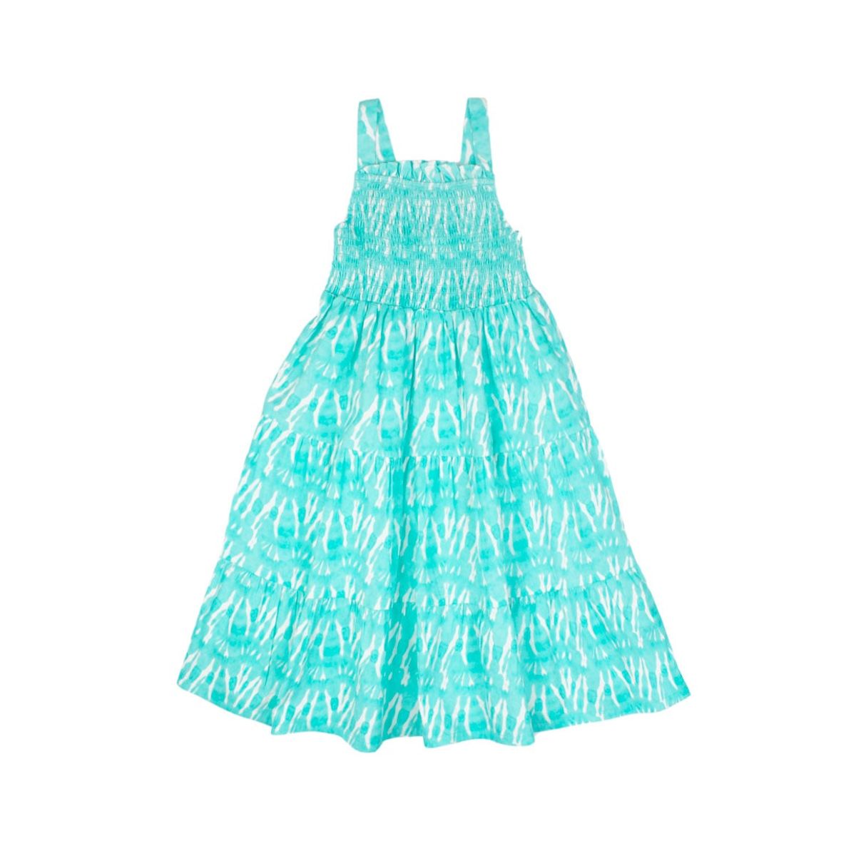 FICCUS - Vestido Kids Niña Malibu Turquesa