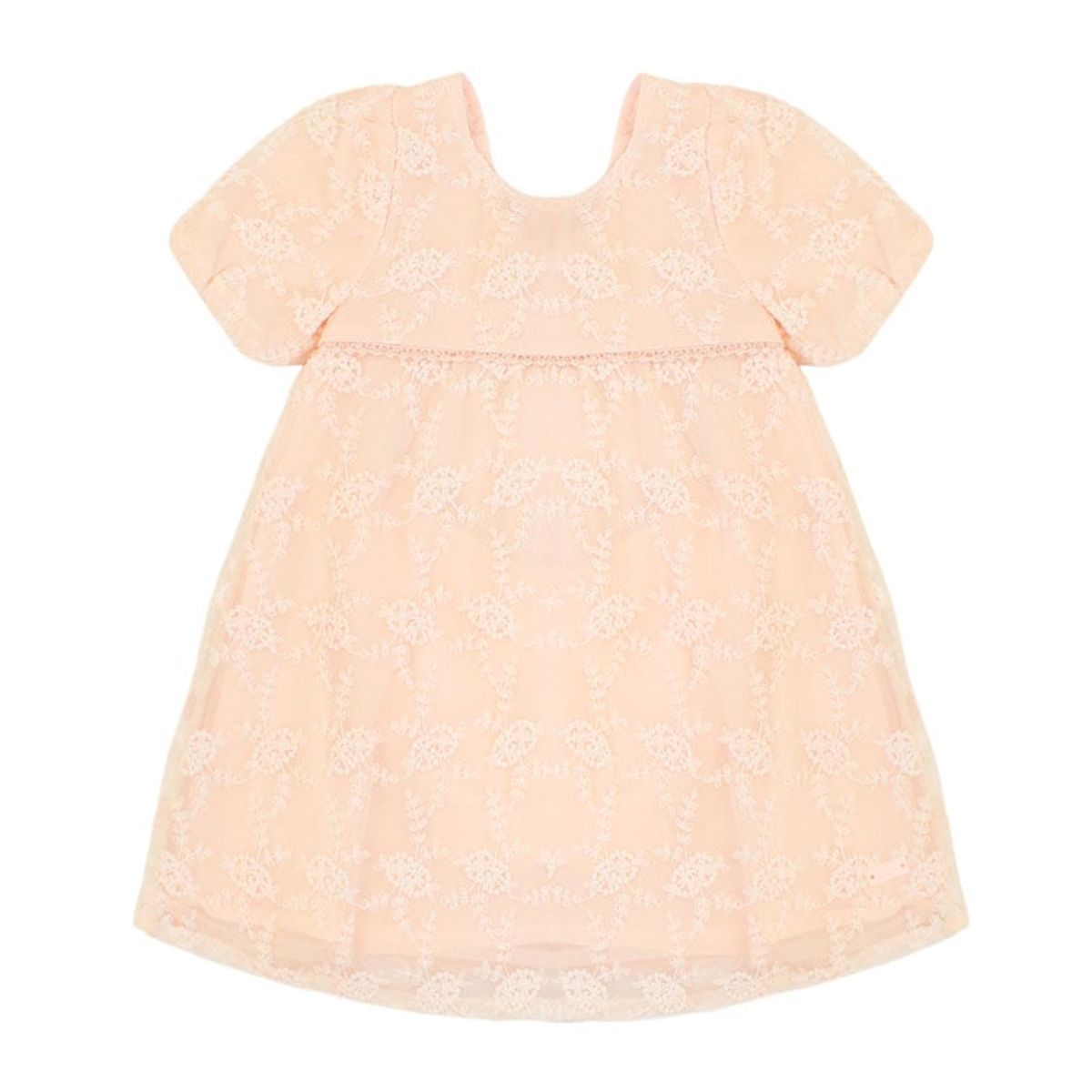 FICCUS - Vestido Bebé Niña Must Have Coral