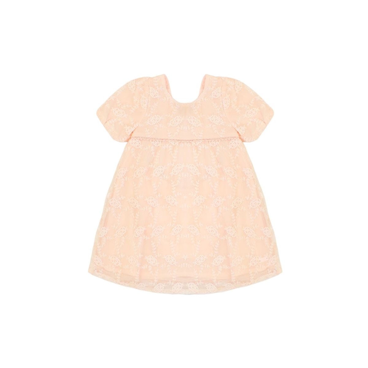 FICCUS - Vestido Bebé Niña Must Have Coral