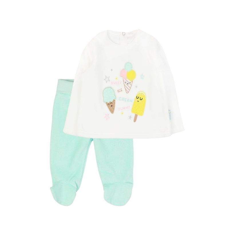 FICCUS - Conjunto New Born Niña Ice Cream Café Claro