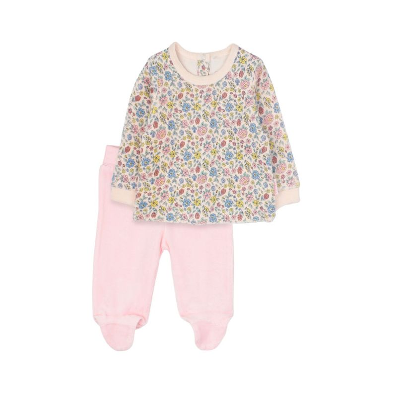 FICCUS - Conjunto New Born Niña Cute Garden Coral