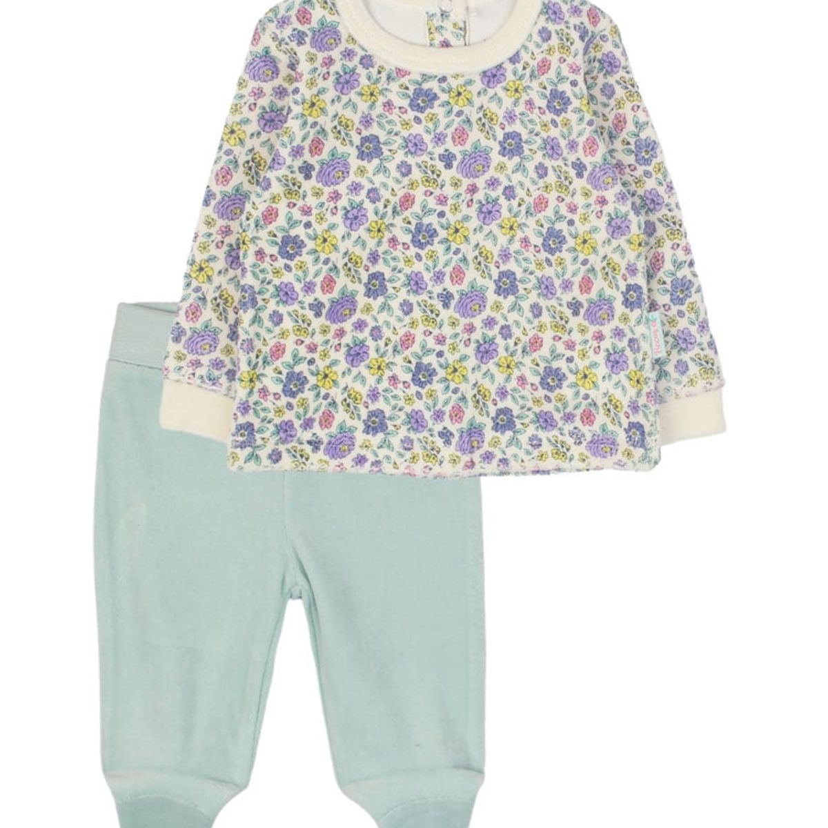 FICCUS - Conjunto New Born Niña Cute Garden Beige