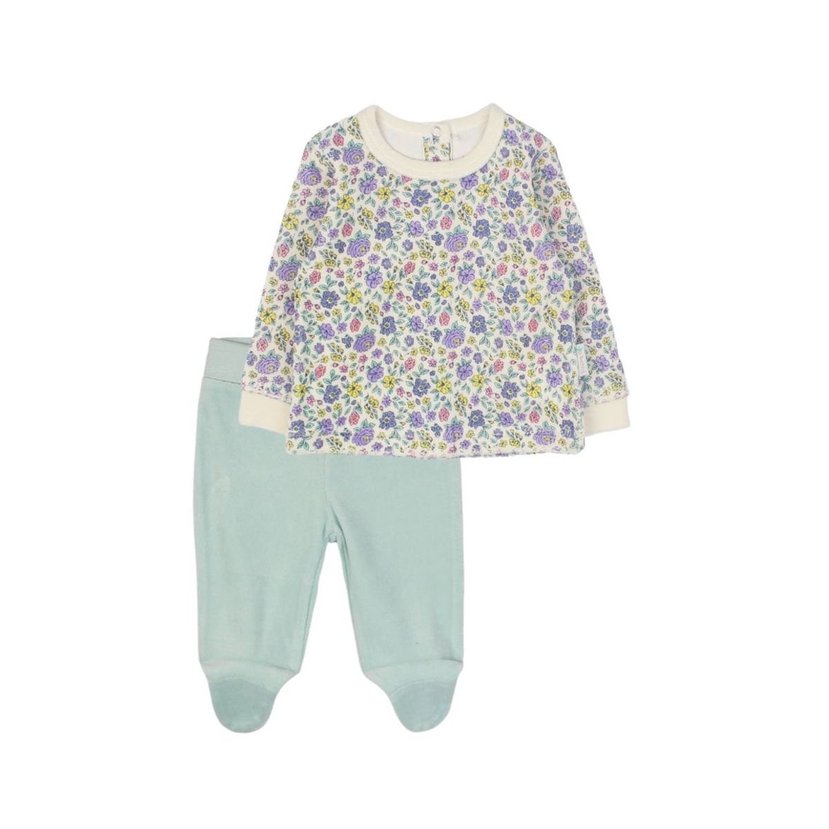 FICCUS - Conjunto New Born Niña Cute Garden Beige