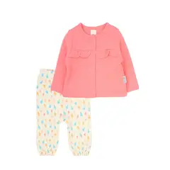 FICCUS - Conjunto New Born Niña Ice Cream Coral