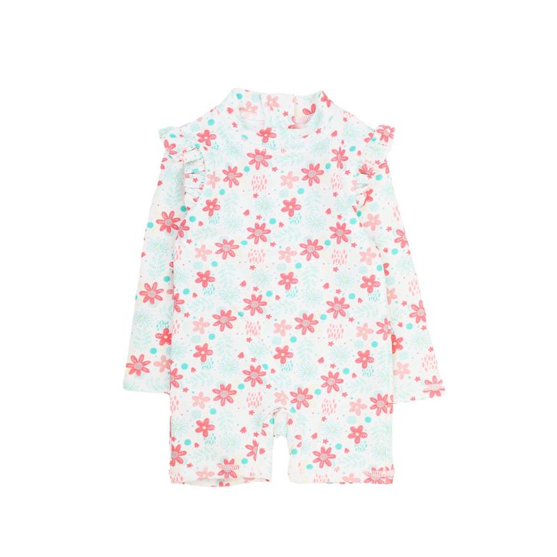 FICCUS - Traje de Baño Bebé Niña Energy Blanco