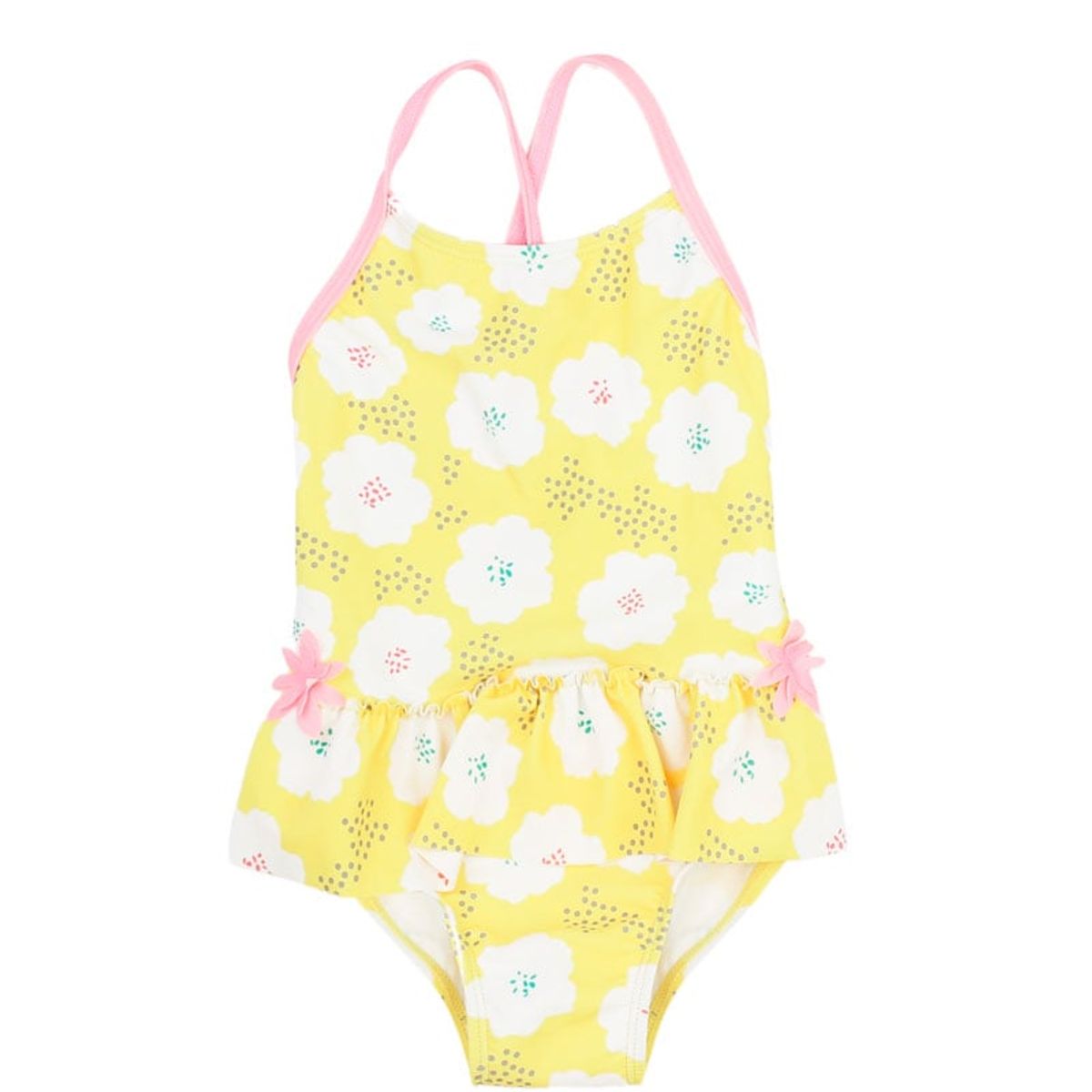 FICCUS - Traje de Baño Bebé Niña Energy Amarillo