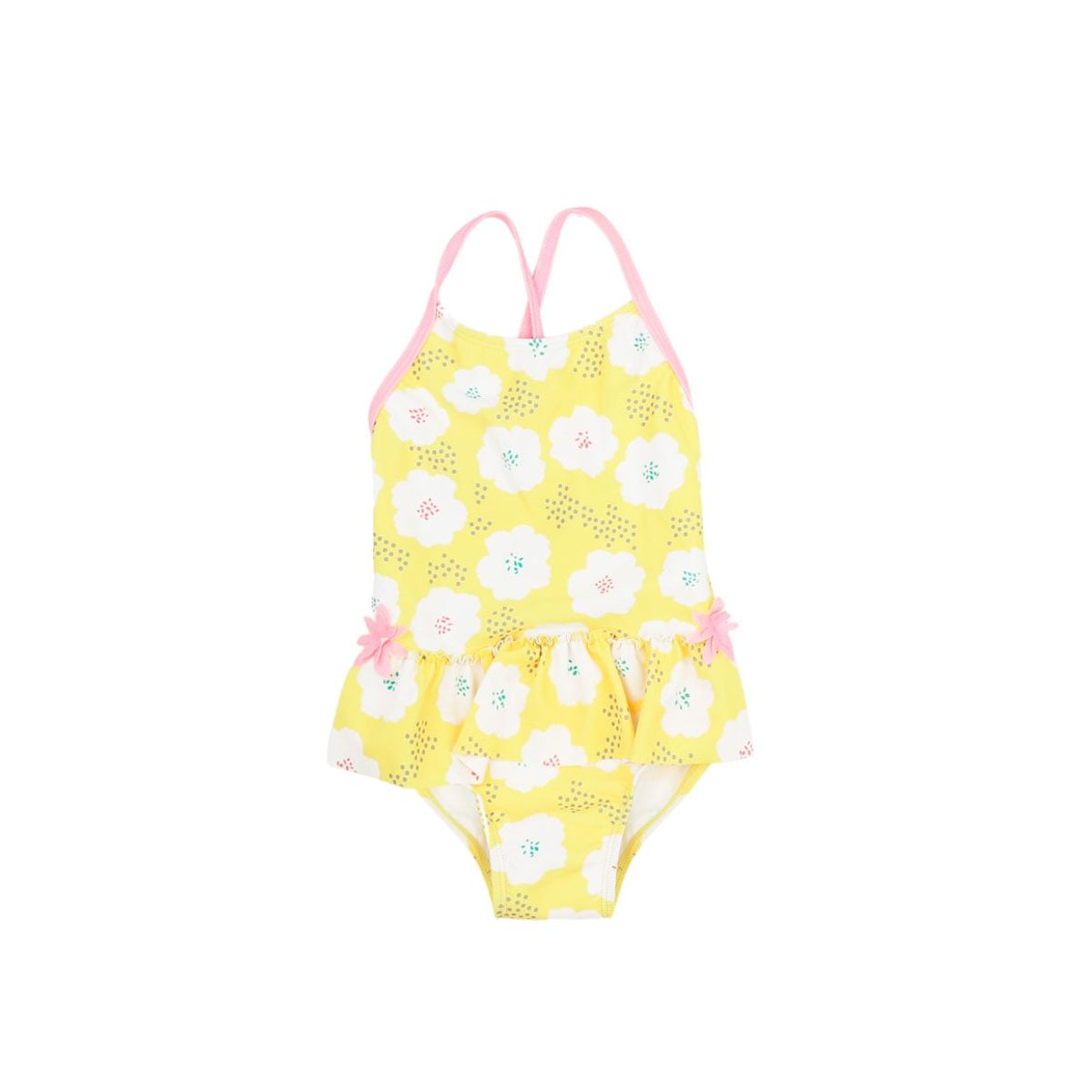 FICCUS - Traje de Baño Bebé Niña Energy Amarillo