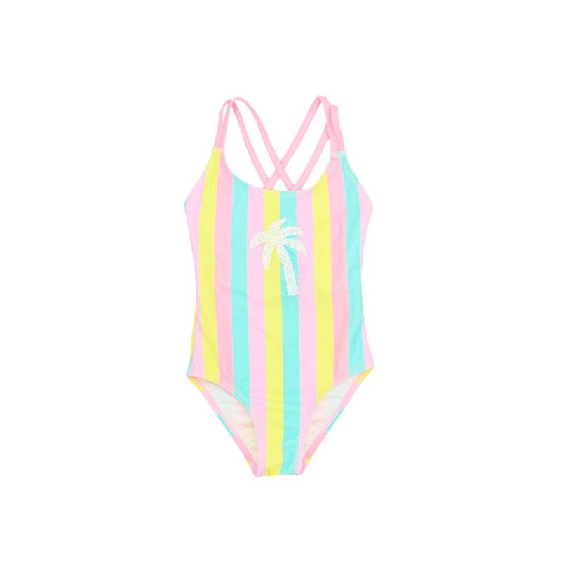 FICCUS - Traje de Baño Kids Niña Malibu Lila
