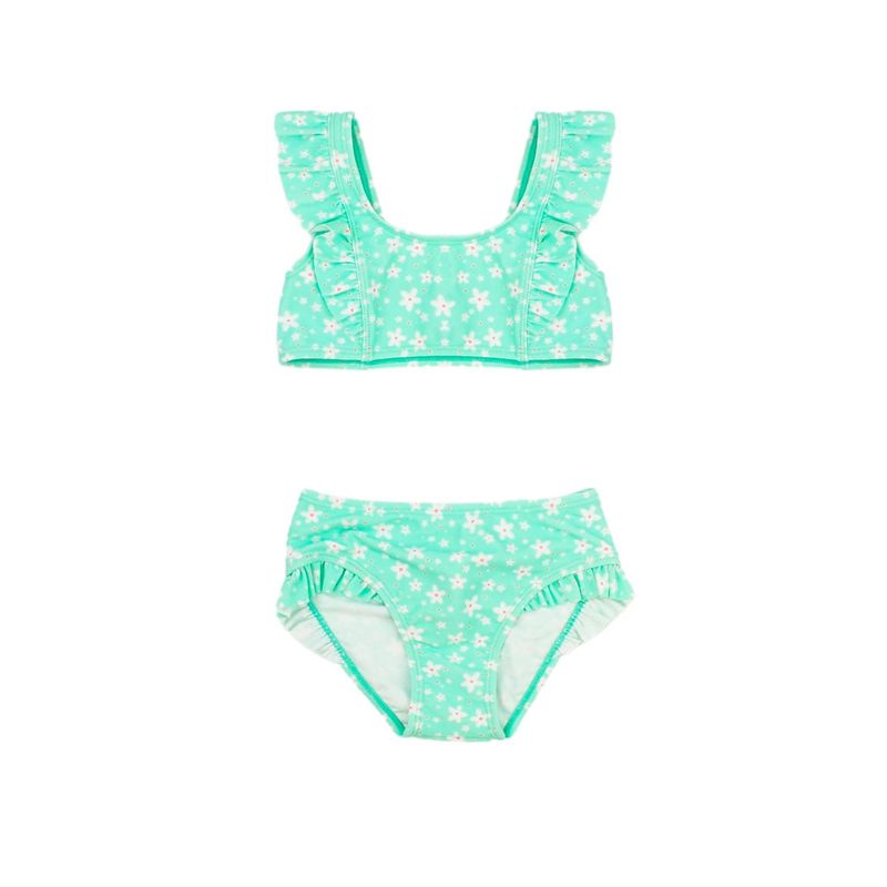 FICCUS - Traje de Baño Kids Niña Energy Verde