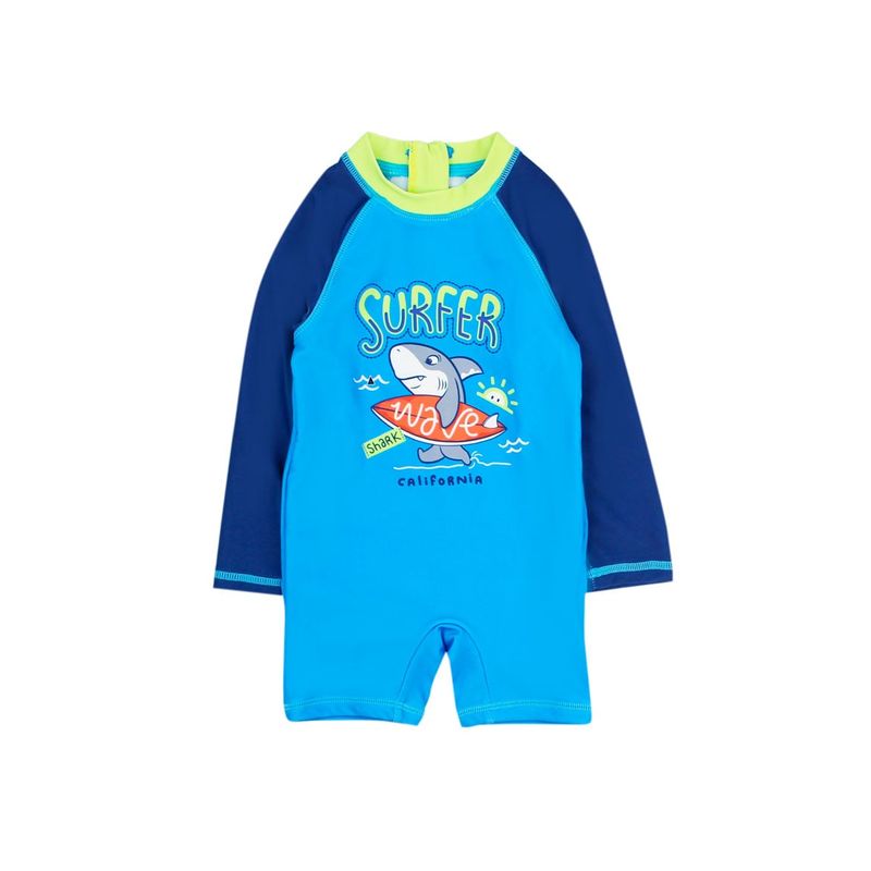 FICCUS - Traje de Baño Bebé Niño Beach Azul
