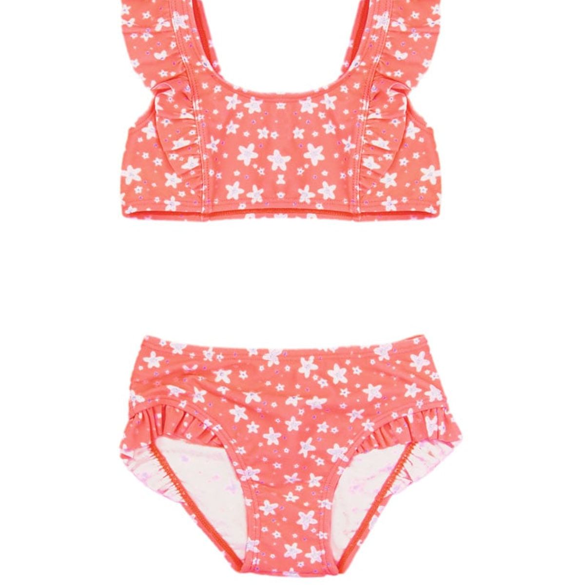 FICCUS - Traje de Baño Kids Niña Energy Coral