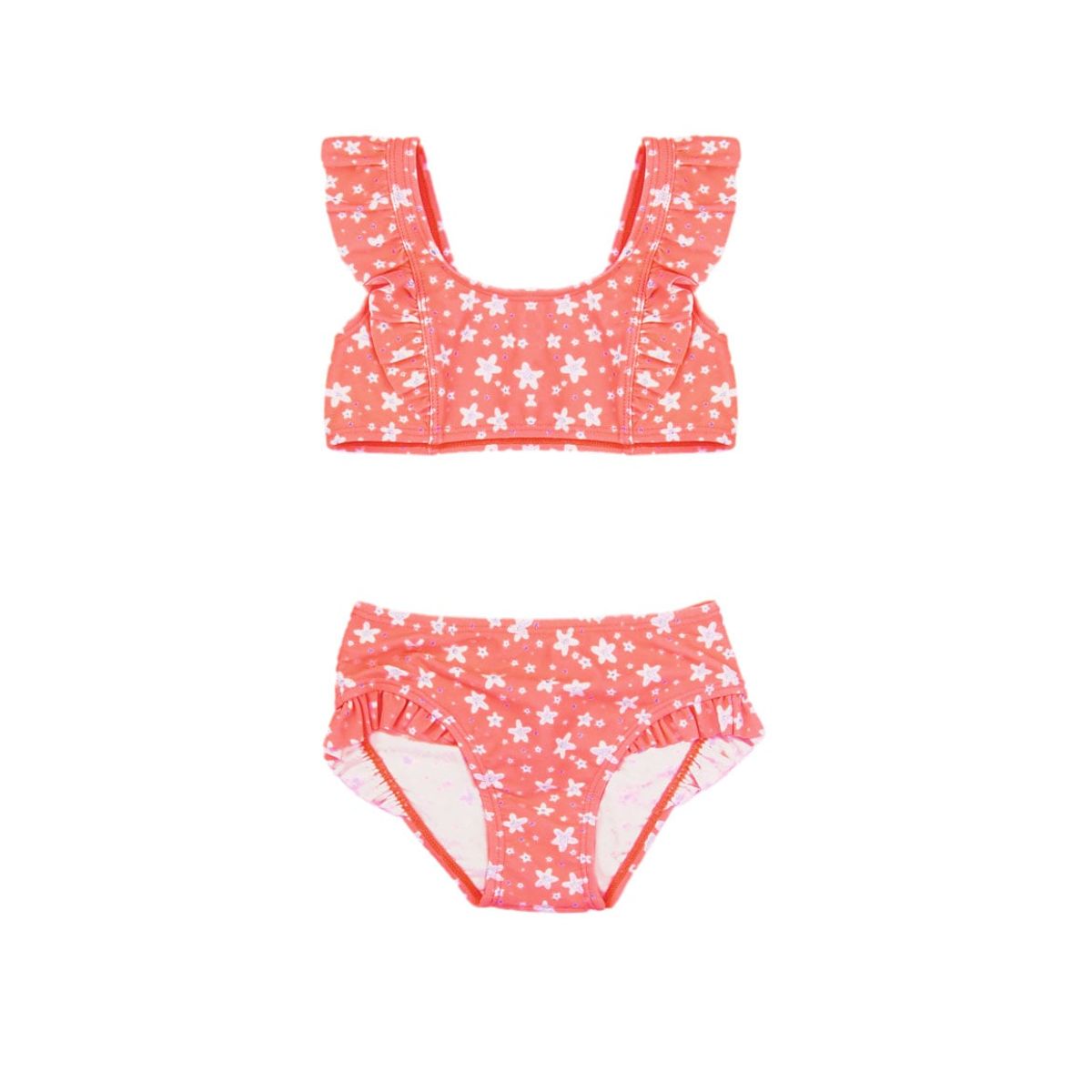 FICCUS - Traje de Baño Kids Niña Energy Coral