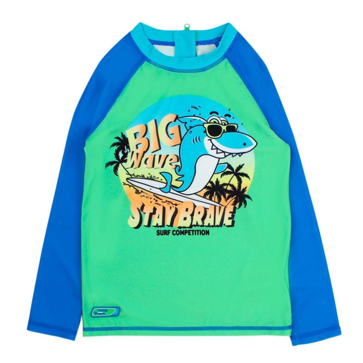 FICCUS - Traje de Baño Kids Niño Beach Verde