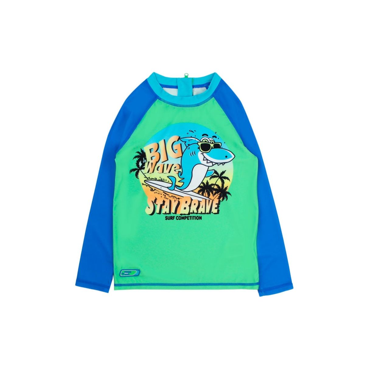 FICCUS - Traje de Baño Kids Niño Beach Verde