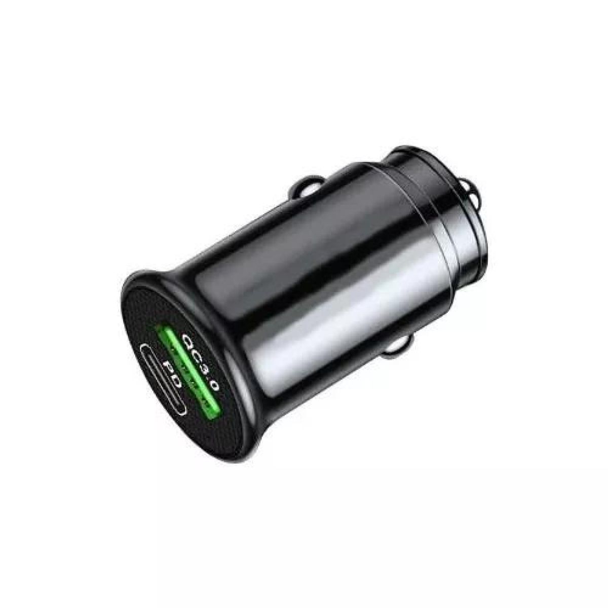 GENERICO - Cargador auto carga rápida 20W USB y USB-C QC30 PD20W