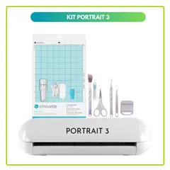 SILHOUETTE - Plotter de corte Portrait 3 + Herramientas S01