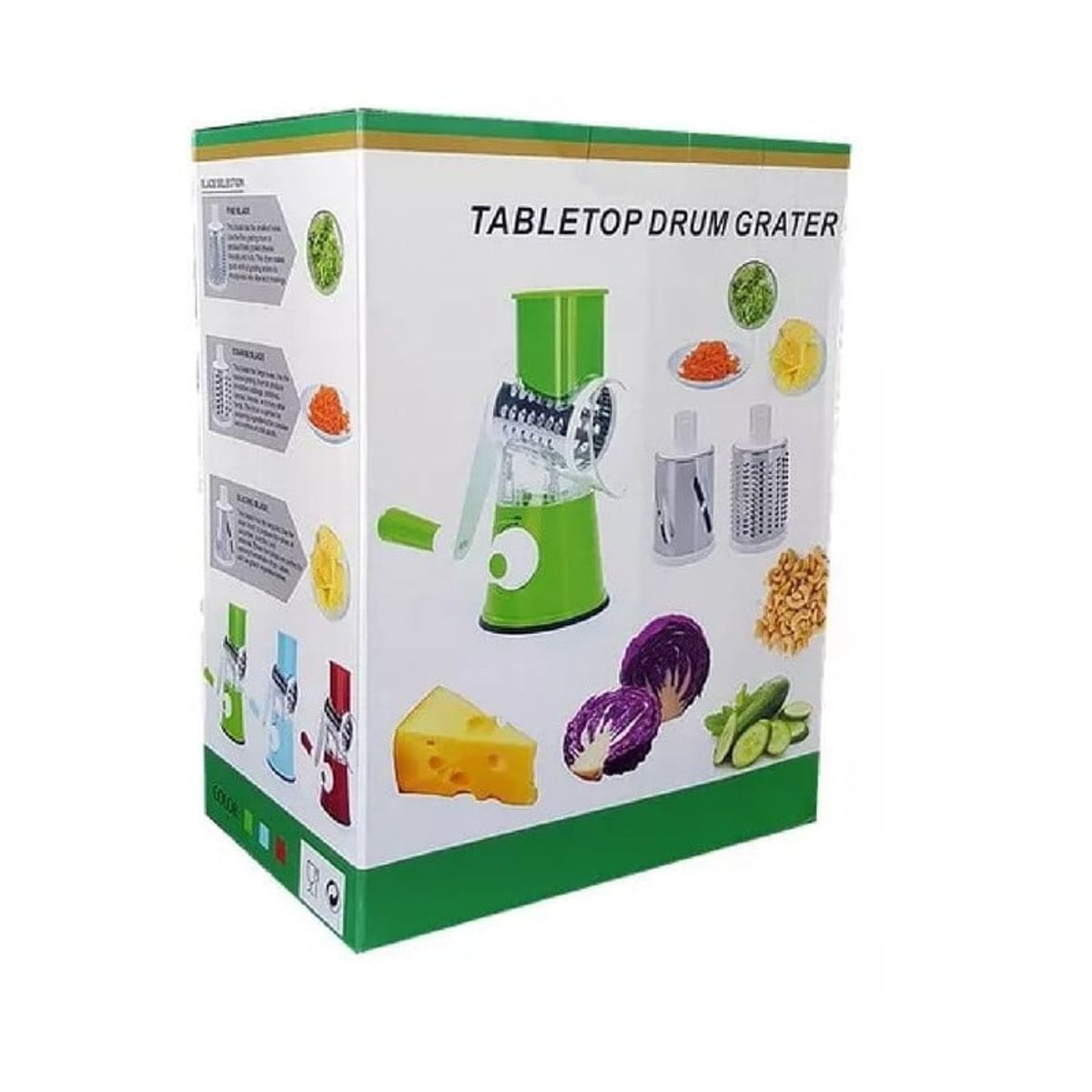 ANGELES DEL HOGAR - Picador De Verduras Manual Rayador En Espiral