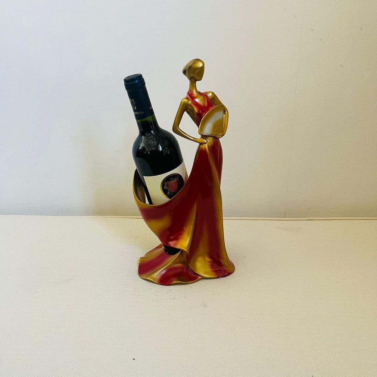 GENERICO - Portavino Vestido Rojo