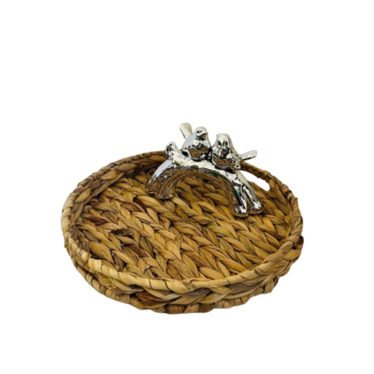 GENERICO - Bandeja yute pequeña circular