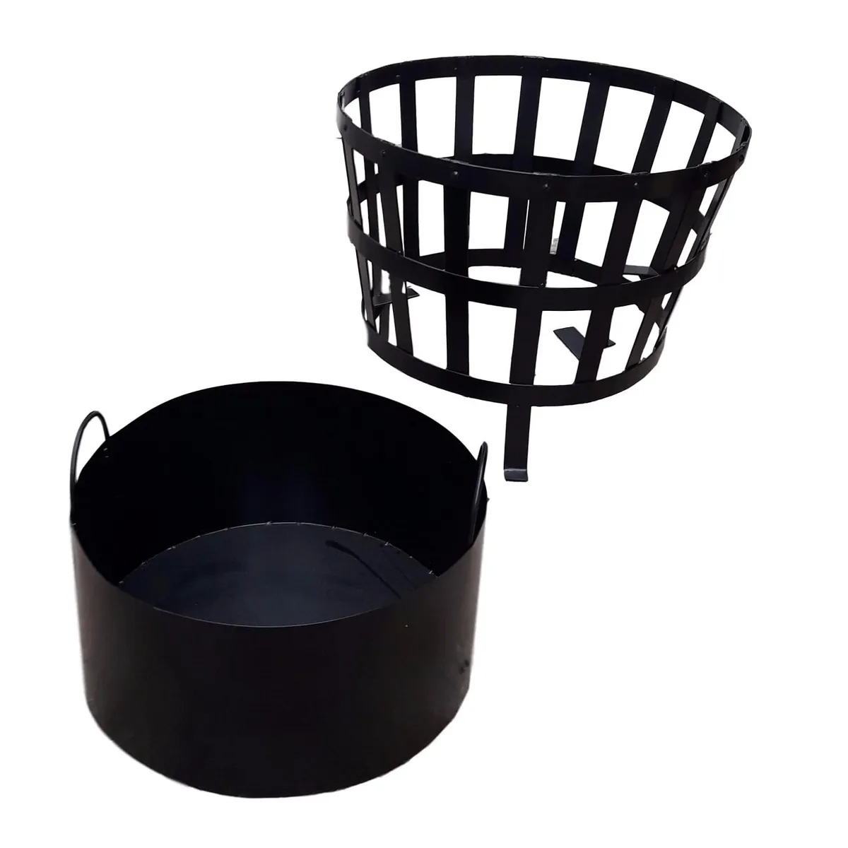 KAS - Fogón Brasero de Fierro Redondo Diseño Clásico