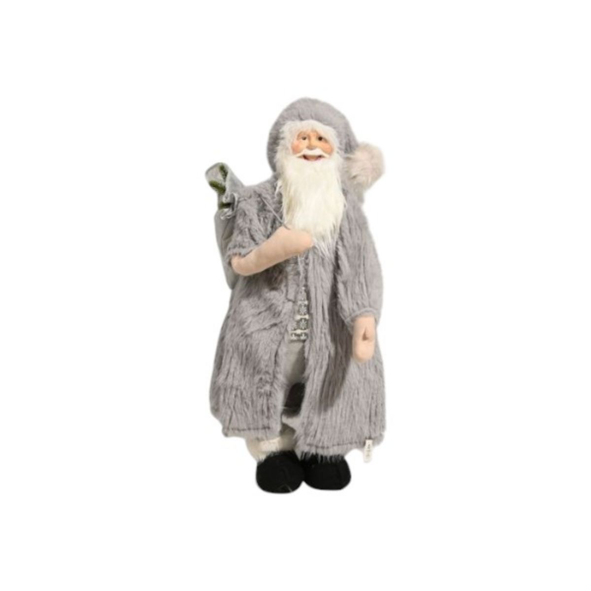 OEM - SANTA VIEJITO PACUERO DECORACION NAVIDEÑA 90 CM GRIS