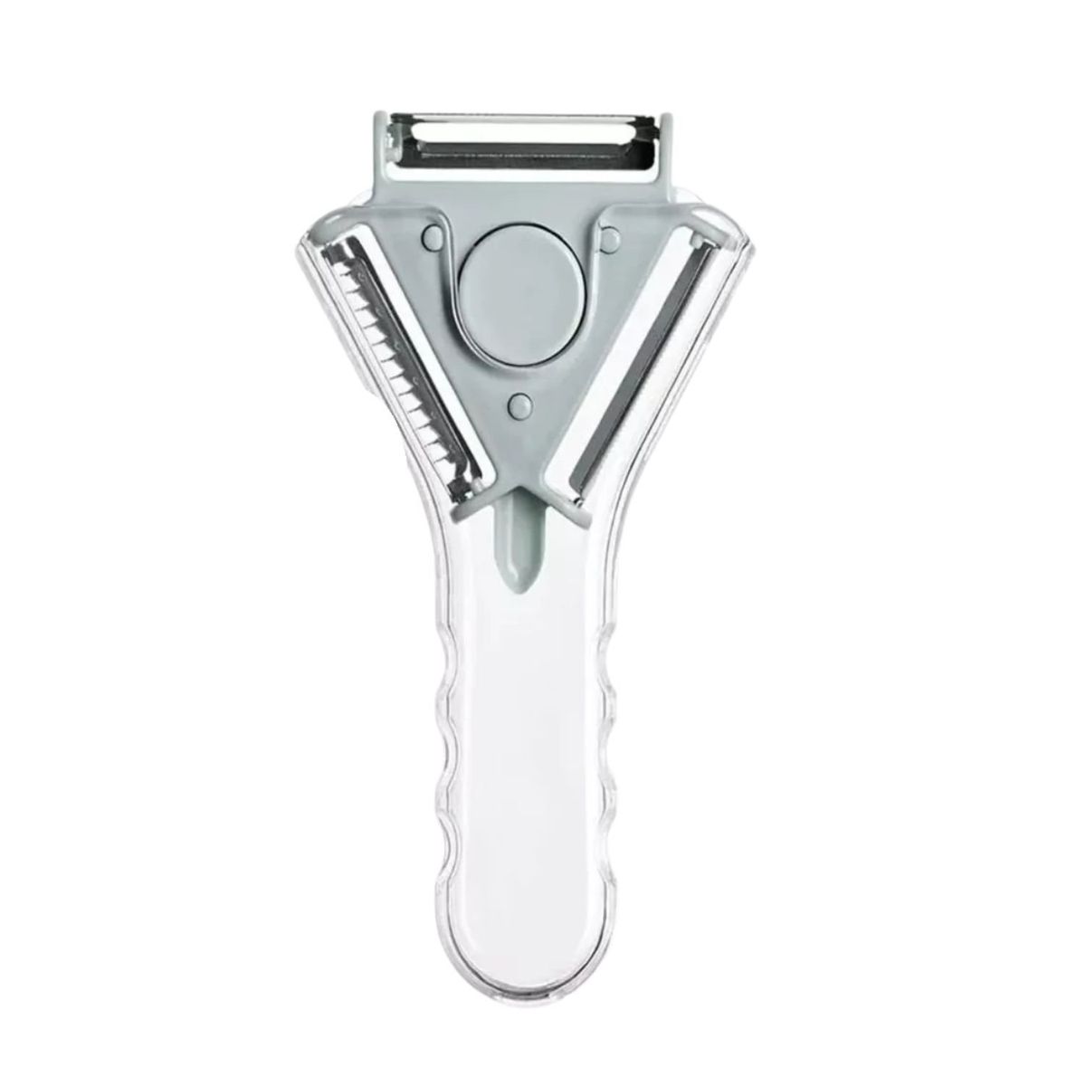 GENERICO - Pelador De Papas Frutas Verduras 3en1 Multiusos Ergonómico.