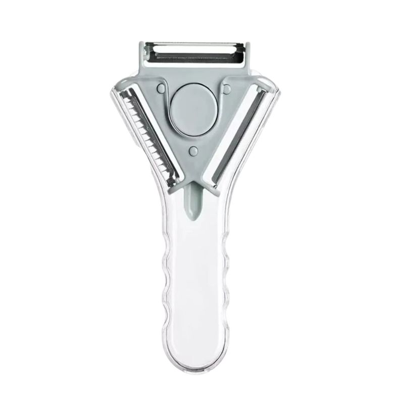 GENERICO - Pelador De Papas Frutas Verduras 3en1 Multiusos Ergonómico