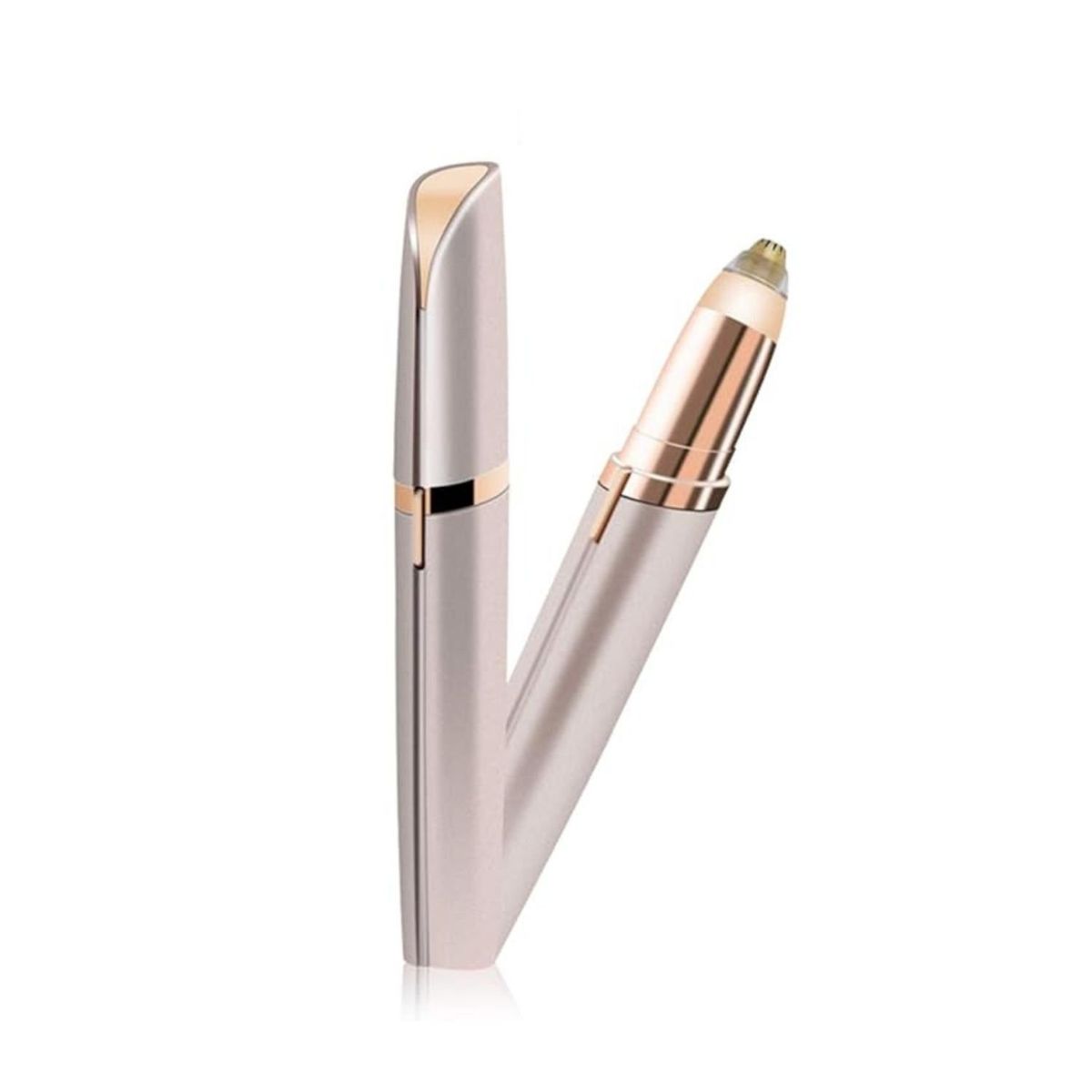 GENERICO - Depilador Perfilador Cejas Eléctrico Preciso Portátil Pila.