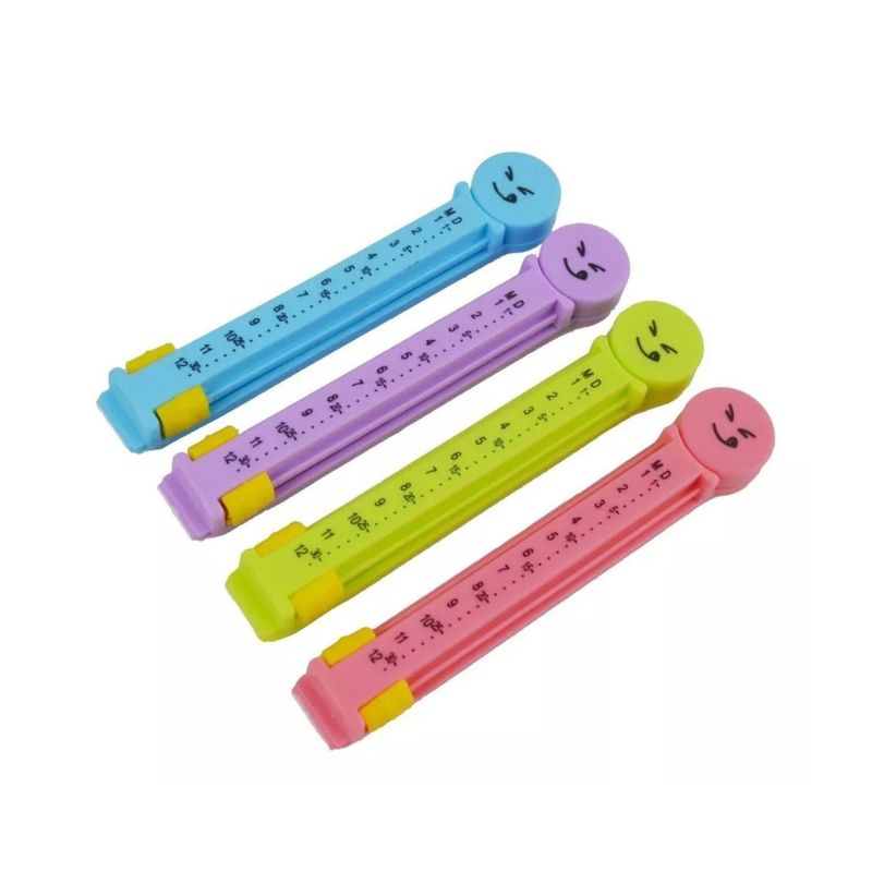 GENERICO - Clips Para Bolsas Sellado Fácil Alimento Conservación Cocina.