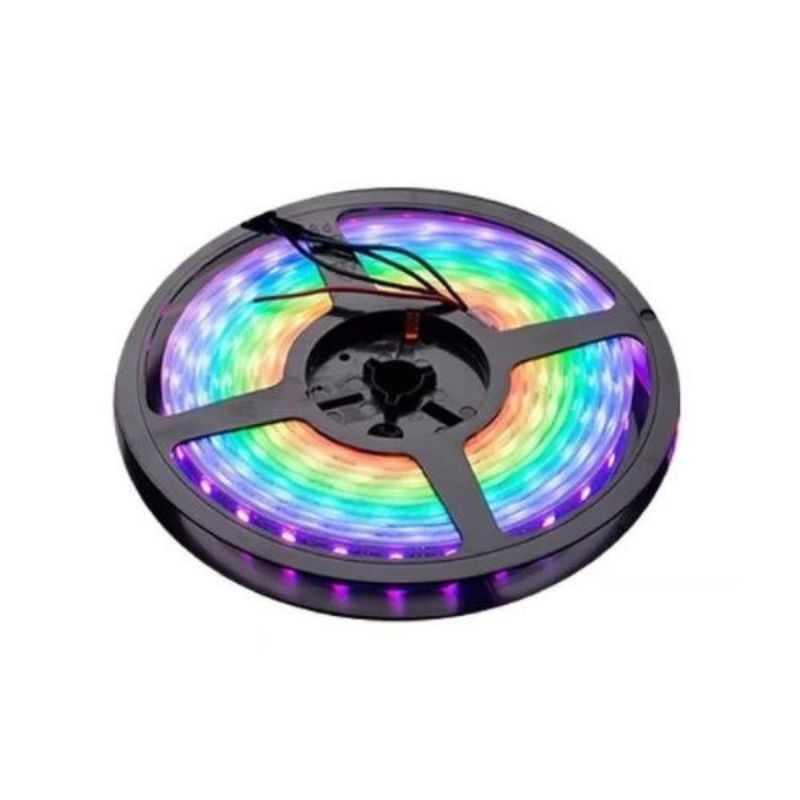 GENERICO - Rollo Cinta Tira Led 2835 5 Mts Facil Instalacion Con Control.