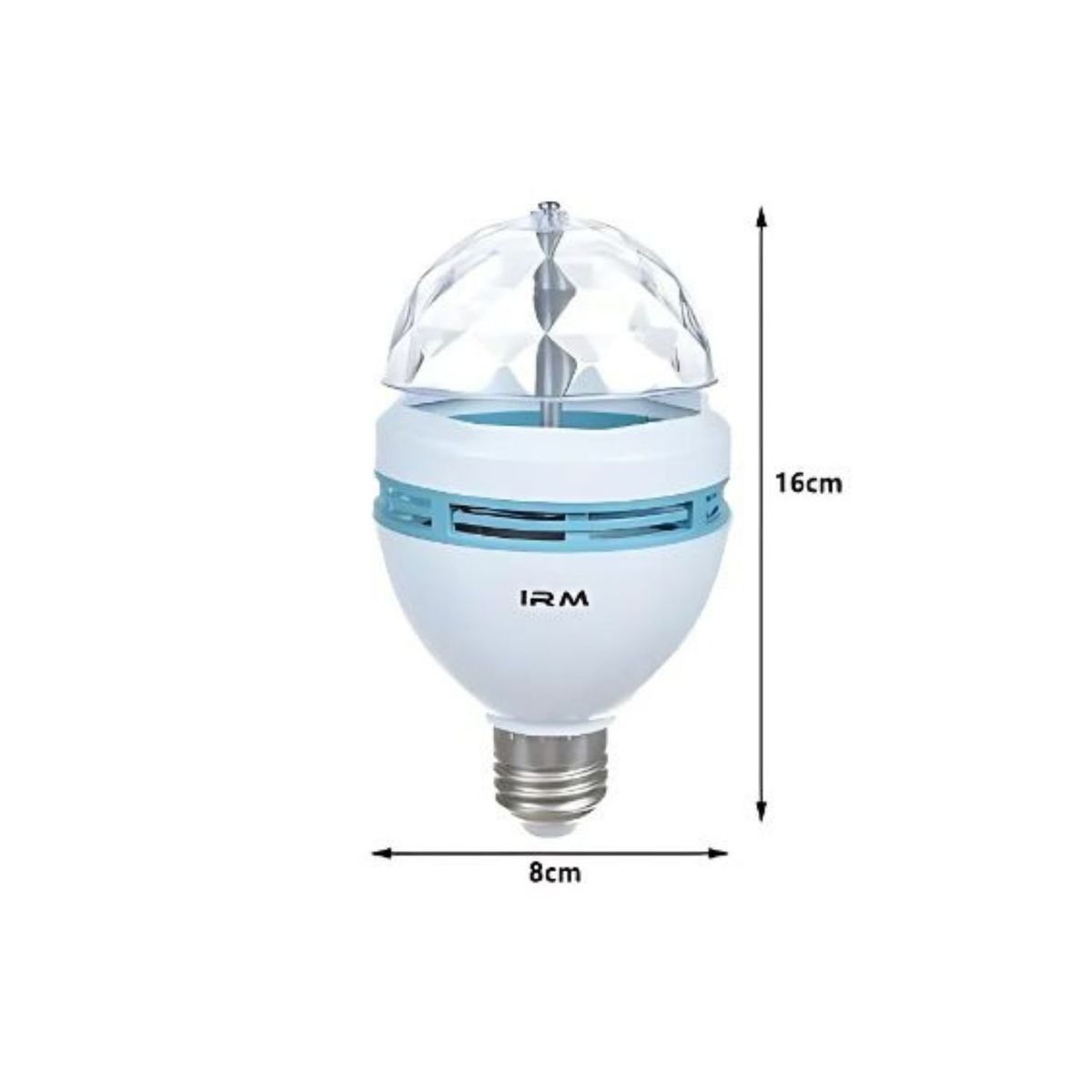 GENERICO - Ampolleta Led Para Fiesta Bola Disco Multicolor Giratoria.