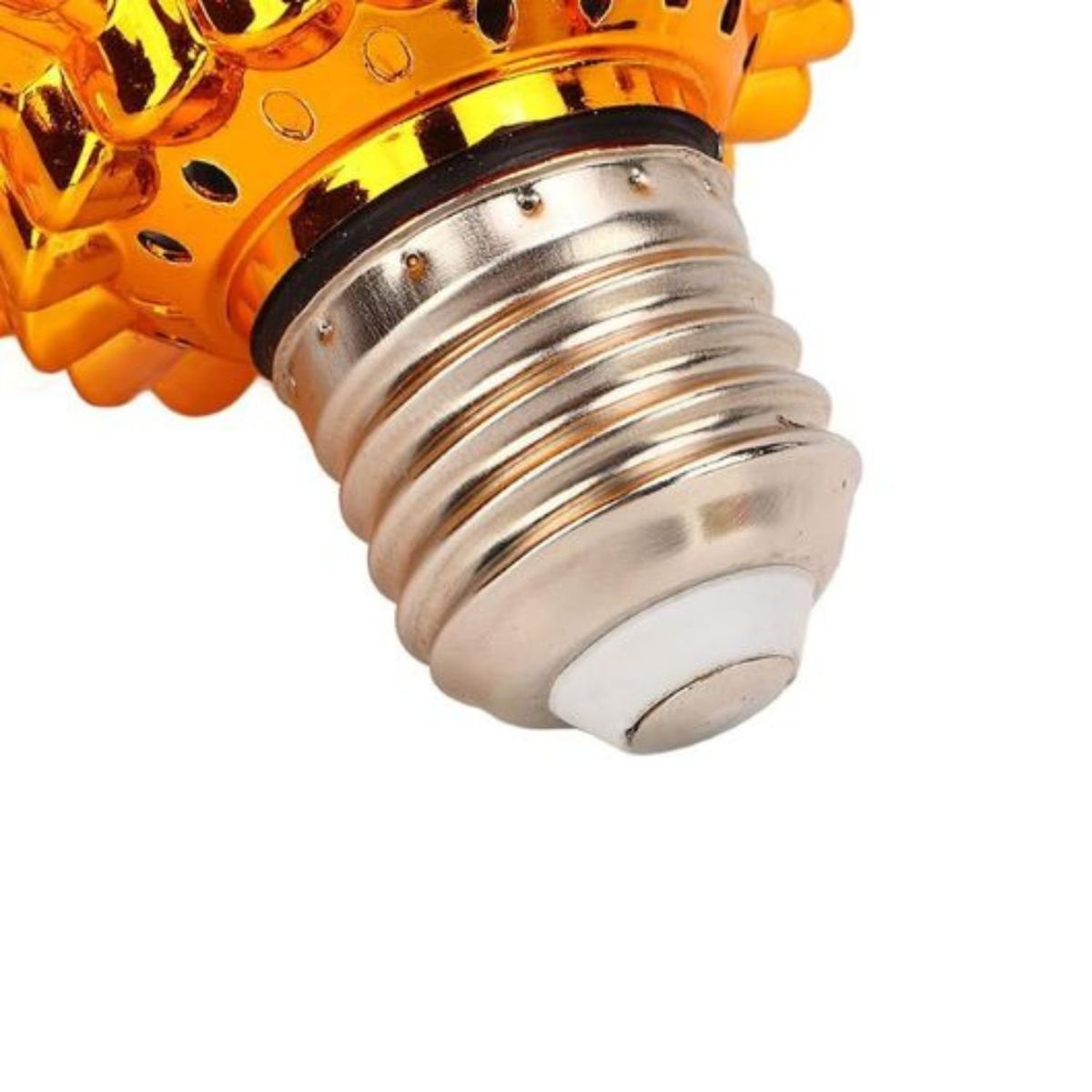 GENERICO - Ampolleta Led Para Fiesta Disco Multicolor Giratoria Dorada.