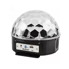GENERICO - Bola Disco Led Bluetooth Ritmica Con Parlantes Fiestas MP3