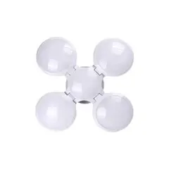 GENERICO - Ampolleta Lámpara Musical Led Ufo Fútbol Bluetooth Con Control.