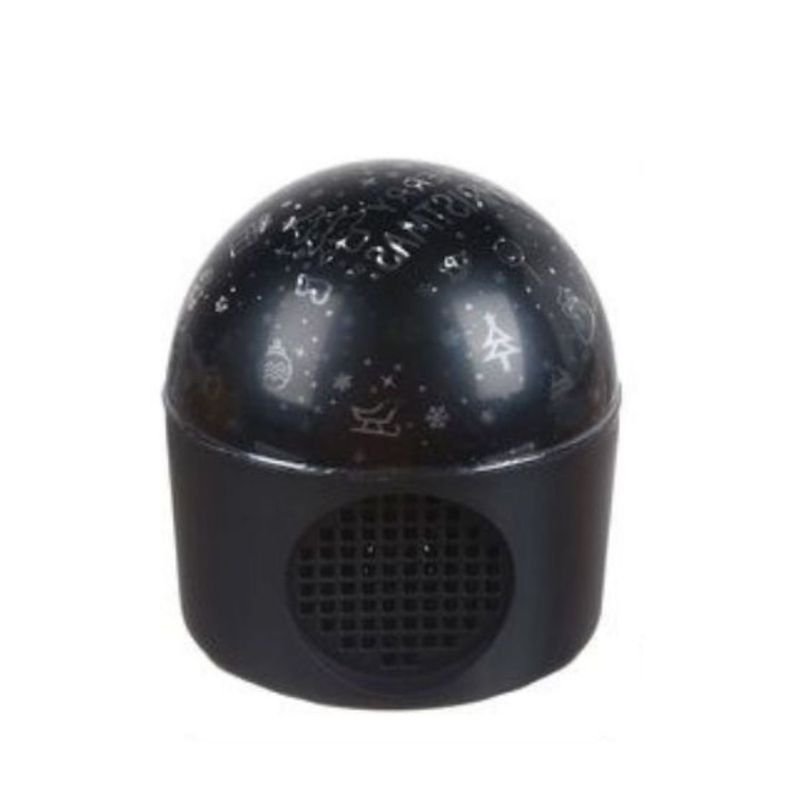 GENERICO - Lampara Parlante USB Proyector Giratoria Diseño Navideño