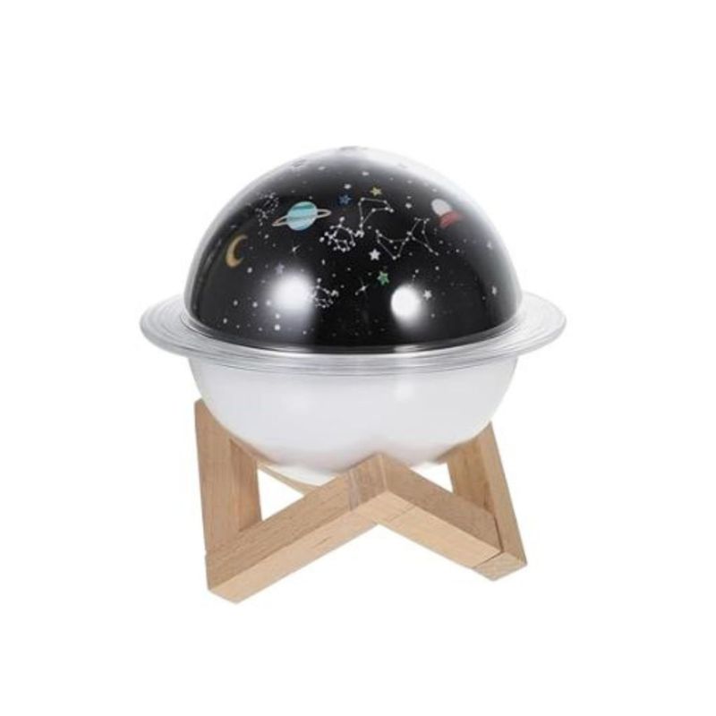 GENERICO - Humidificador Espanta Cuco Luz Estilo Planeta Decoracion.