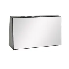 GENERICO - Reloj De Mesa Espejo Despertador Digital Electronico Decorativo.