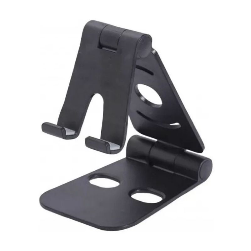 GENERICO - Soporte Celular Tablet Para Escritorio Mesa Plegable Negro