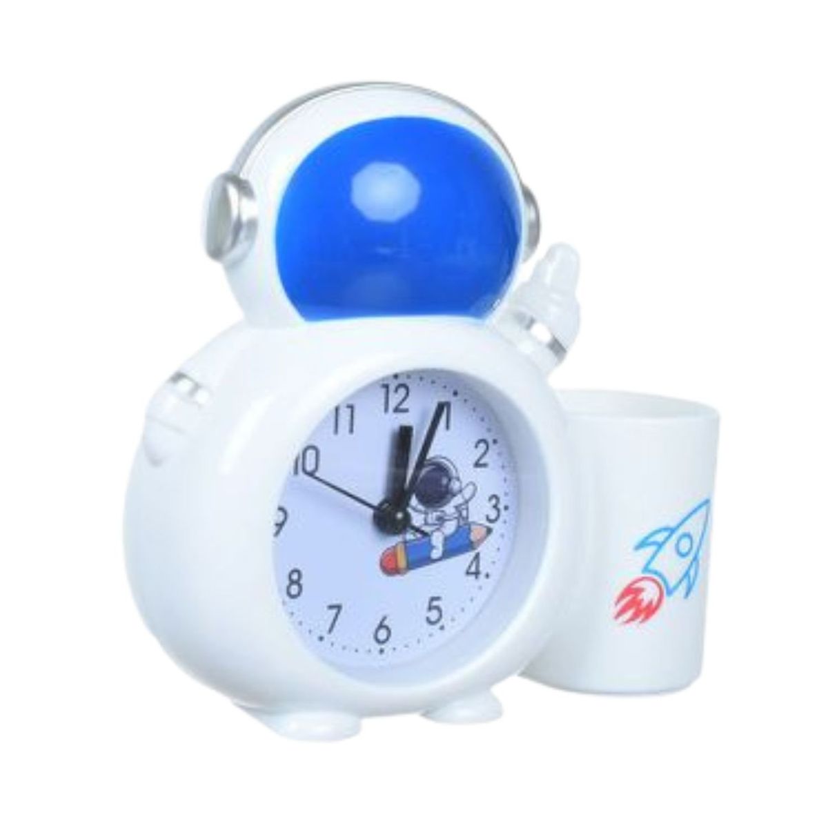 GENERICO - Reloj De Mesa Con Astronauta Despertador Brillante 14cm
