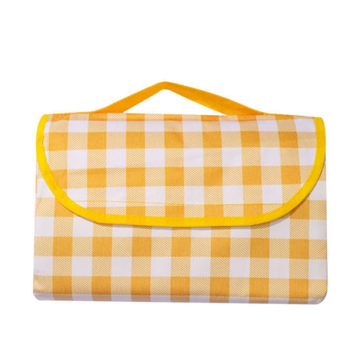 ANGELES DEL HOGAR - Manta De Picnic Impermeable Amarillo 15 m x 2 m