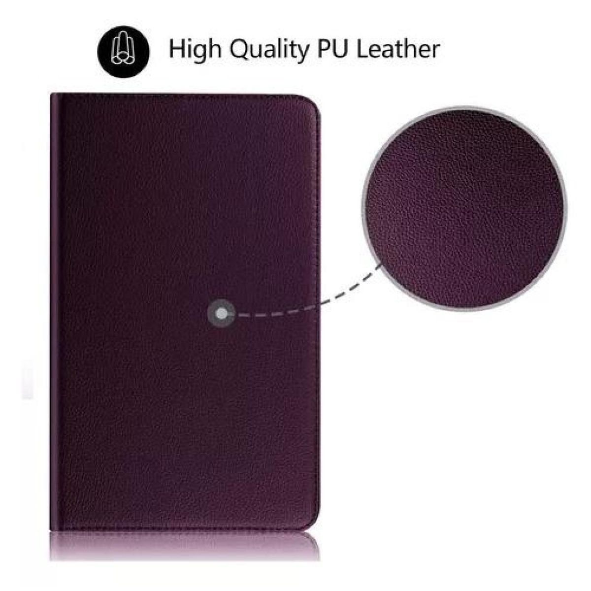GENERICO - Funda para tablet Samsung Galaxy Tab A7 T500 de 104 color morado