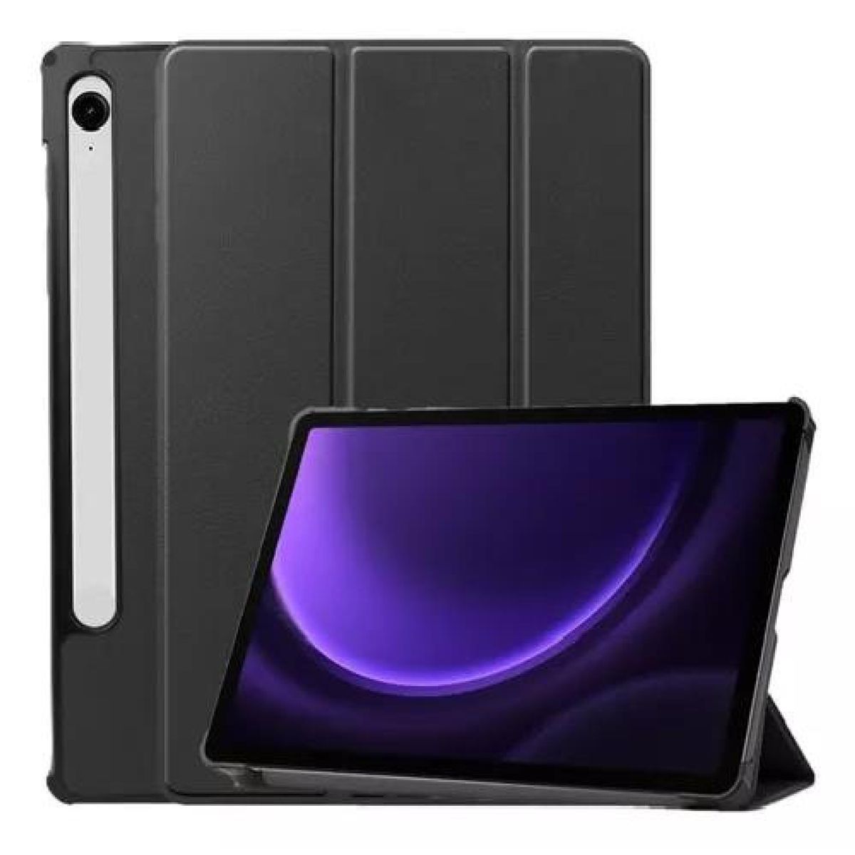 GENERICO - Funda carcasa para tablet Samsung S9S9 Fe SM-X510X710 color negro