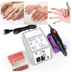 GENERICO - Set Torno Profesional Para Uñas Acrílicas Manicure Pedicure